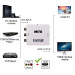 ADAPTADOR RCA A HDMI 150405-2